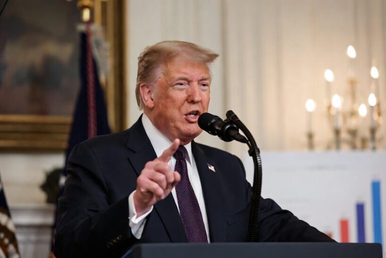 Image accompanying the article on Trump's 25% tariff warning to the European Union over trade reciprocity.